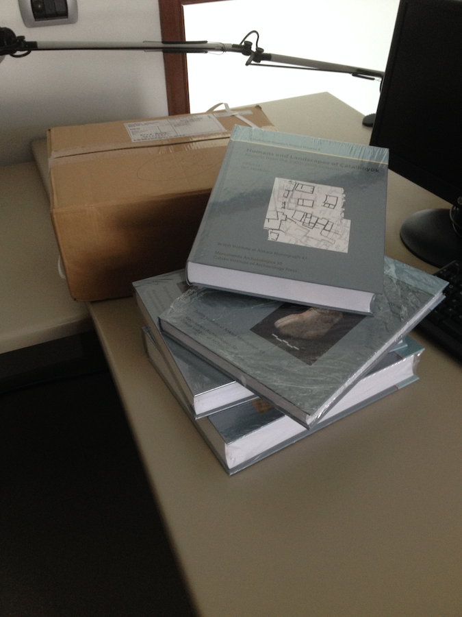A very heavy parcel arrives at my office at the UPF: the basic knowledge to create the virtual model.
