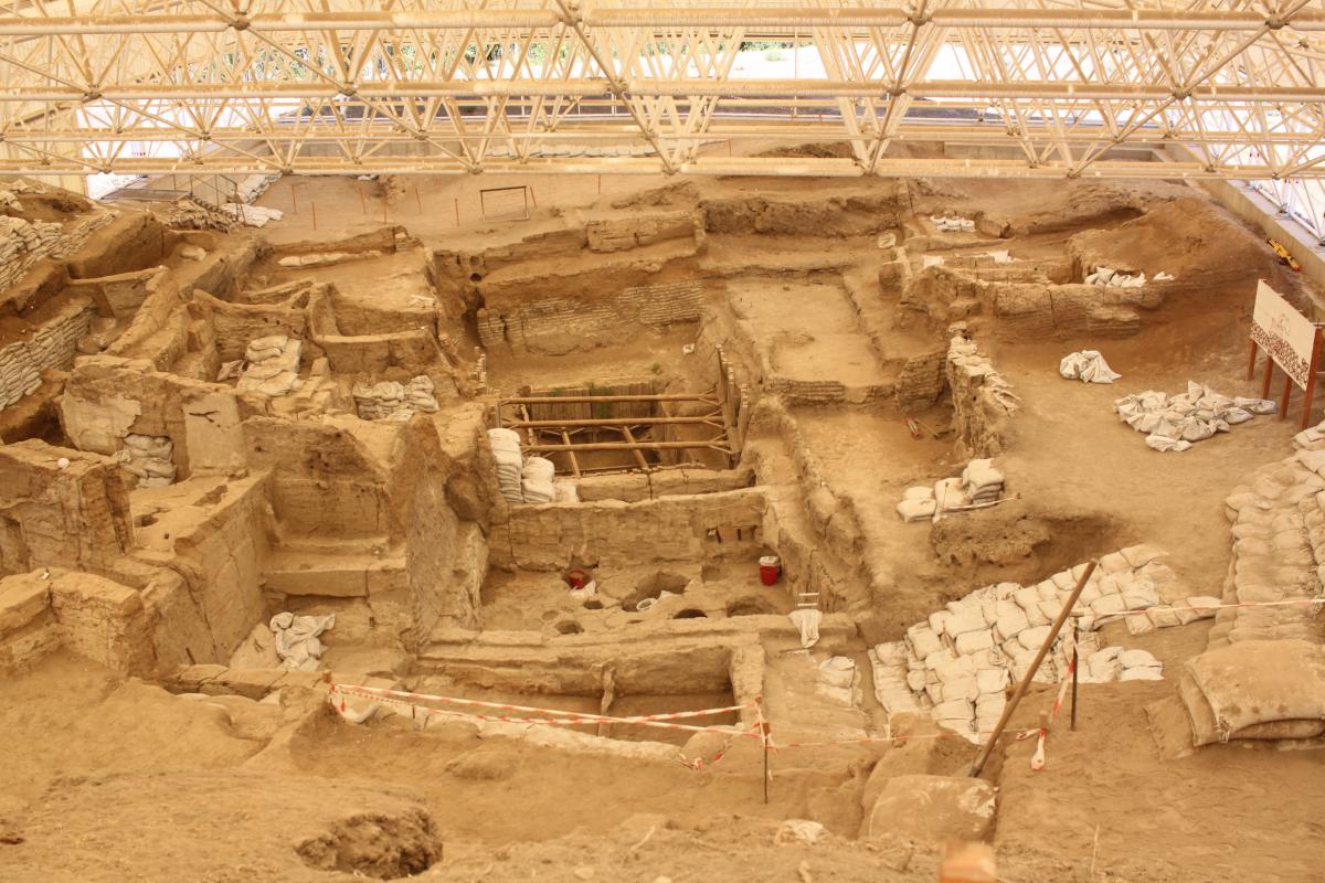 5. Top view of the South Shelter